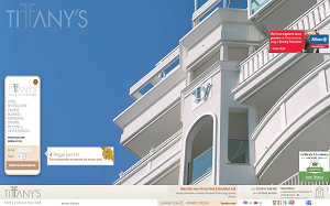 Il sito online di Hotel Tiffanys Riccione