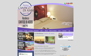 Il sito online di Residenza Cantico di Assisi