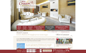 Il sito online di Hotel Crozzon Madonna di Campiglio