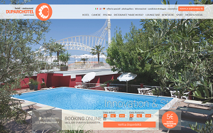 Il sito online di Du Parc Hotel Gabicce