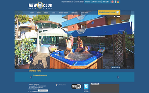 Il sito online di New Club Hotel Rimini