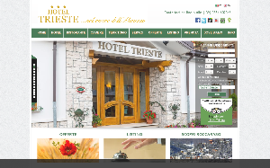 Il sito online di Hotel Trieste