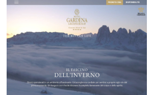 Il sito online di Hotel Gardenia Ortisei