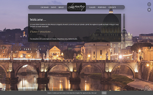 Il sito online di Luxury Agency
