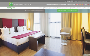 Il sito online di Holiday Inn Torino