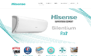 Il sito online di Hisense