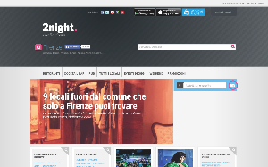 Il sito online di 2night Firenze