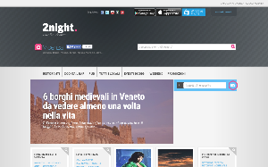 Il sito online di 2night Vicenza