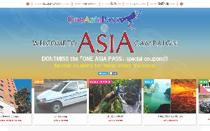 Il sito online di One Asia Pass