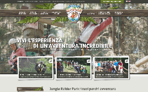 Il sito online di Jungle Raider Park