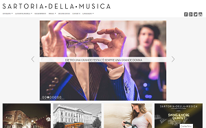 Il sito online di Sartoria della Musica