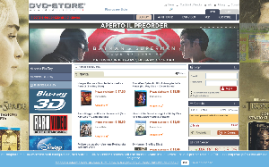 Il sito online di DVD-store