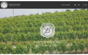 Il sito online di Bevione Vini