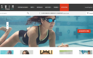 Il sito online di Swim Italia