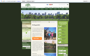 Il sito online di Central Park
