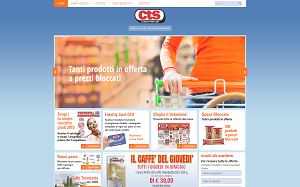 Il sito online di CTS Supermercati