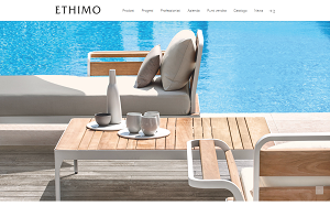 Il sito online di Ethimo