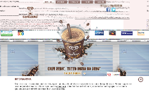 Il sito online di Café Zero