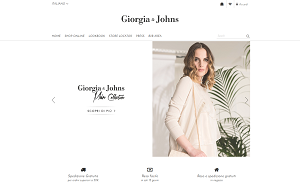 Il sito online di Giorgia & Johns