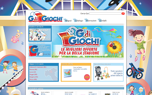 Il sito online di G di Giochi