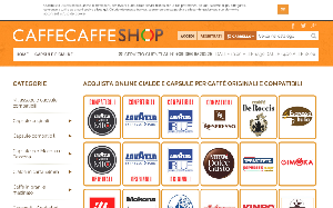 Il sito online di Caffecaffeshop