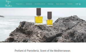 Il sito online di Profumi di Pantelleria