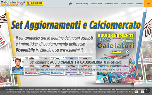 Il sito online di Calciatori panini