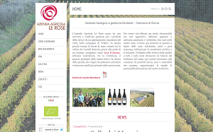 Il sito online di Azienda Agricola Le Rose