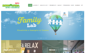 Il sito online di Centro Commerciale Mongolfiera Andria