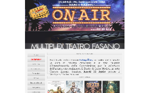 Il sito online di Multiplex Teatro Fasano