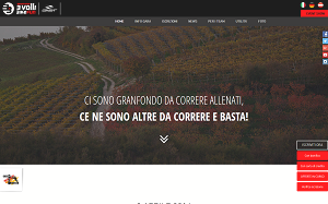 Il sito online di Granfondo Tre Valli