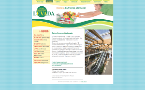 Il sito online di Centro Commerciale Levada