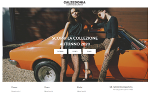 Il sito online di Calzedonia