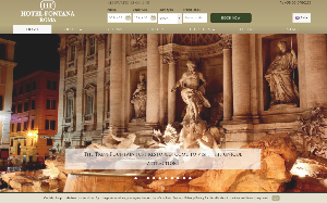Il sito online di Hotel Fontana Roma