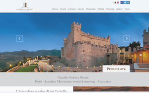 Il sito online di Castello Orsini