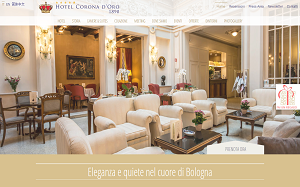 Il sito online di Art Hotel Corona D’Oro
