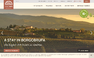 Il sito online di Borgobrufa SPA Resort