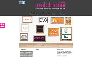Il sito online di Palazzo Melchionni
