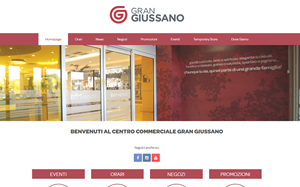 Il sito online di Centro Commerciale Gran Giussano