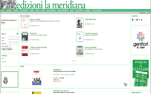 Il sito online di Edizioni La Meridiana