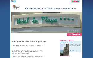 Il sito online di Grand Hotel La Playa