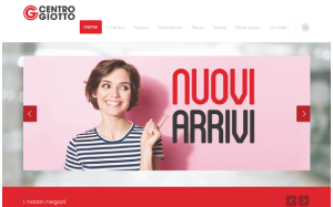 Il sito online di Centro Commerciale Giotto