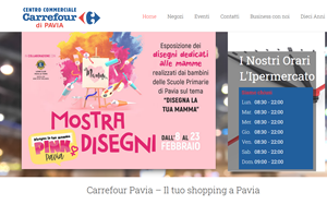 Il sito online di Centro Commerciale Carrefour Pavia