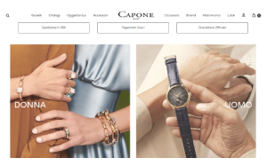 Il sito online di Capone Shop