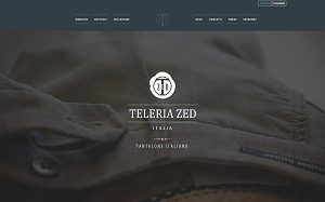 Il sito online di Teleria Zed
