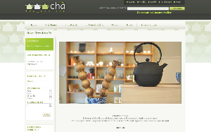 Il sito online di Cha tea atelier