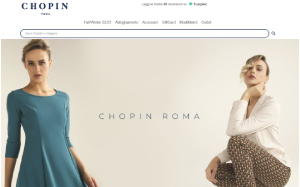 Il sito online di Chopin Roma