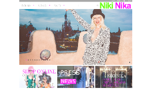 Il sito online di Niki Nika