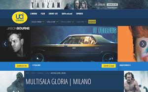 Il sito online di Multisala Gloria milano