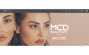 Il sito online di MCD Beautylife